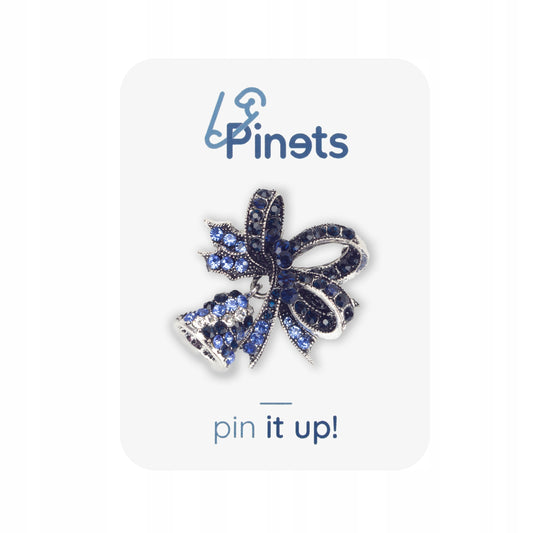 Broșă clopoțel de Crăciun