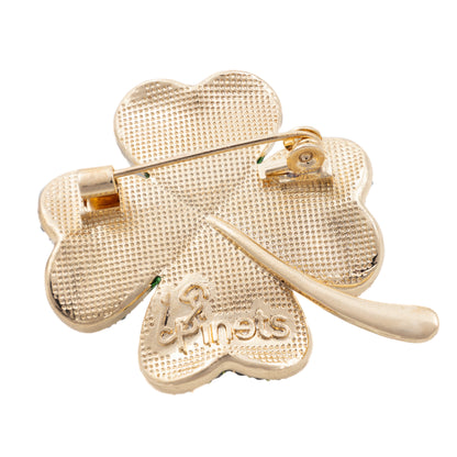 Broșă trifoi norocos