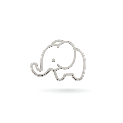 Insignă PINETS ELEPHANT pentru noroc, cadou pentru examenul Matura 