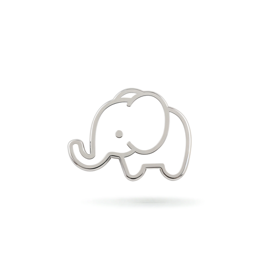 Insignă PINETS ELEPHANT pentru noroc, cadou pentru examenul Matura 