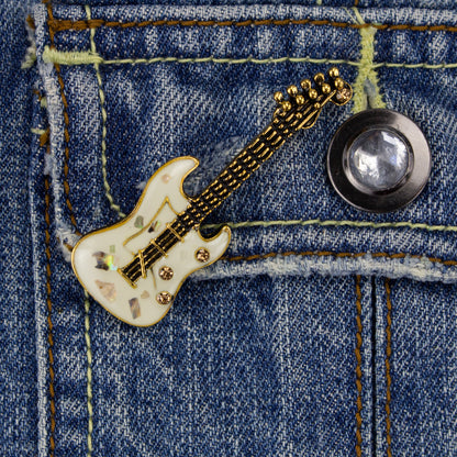 Gitara elektryczna broszka - Pinets Polska
