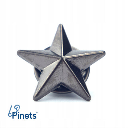 Medalie cu stea argintie închisă