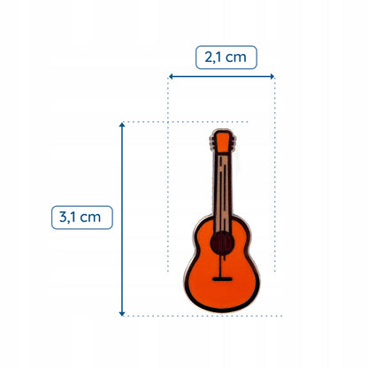 Chitară acustică - o insignă pentru un muzician