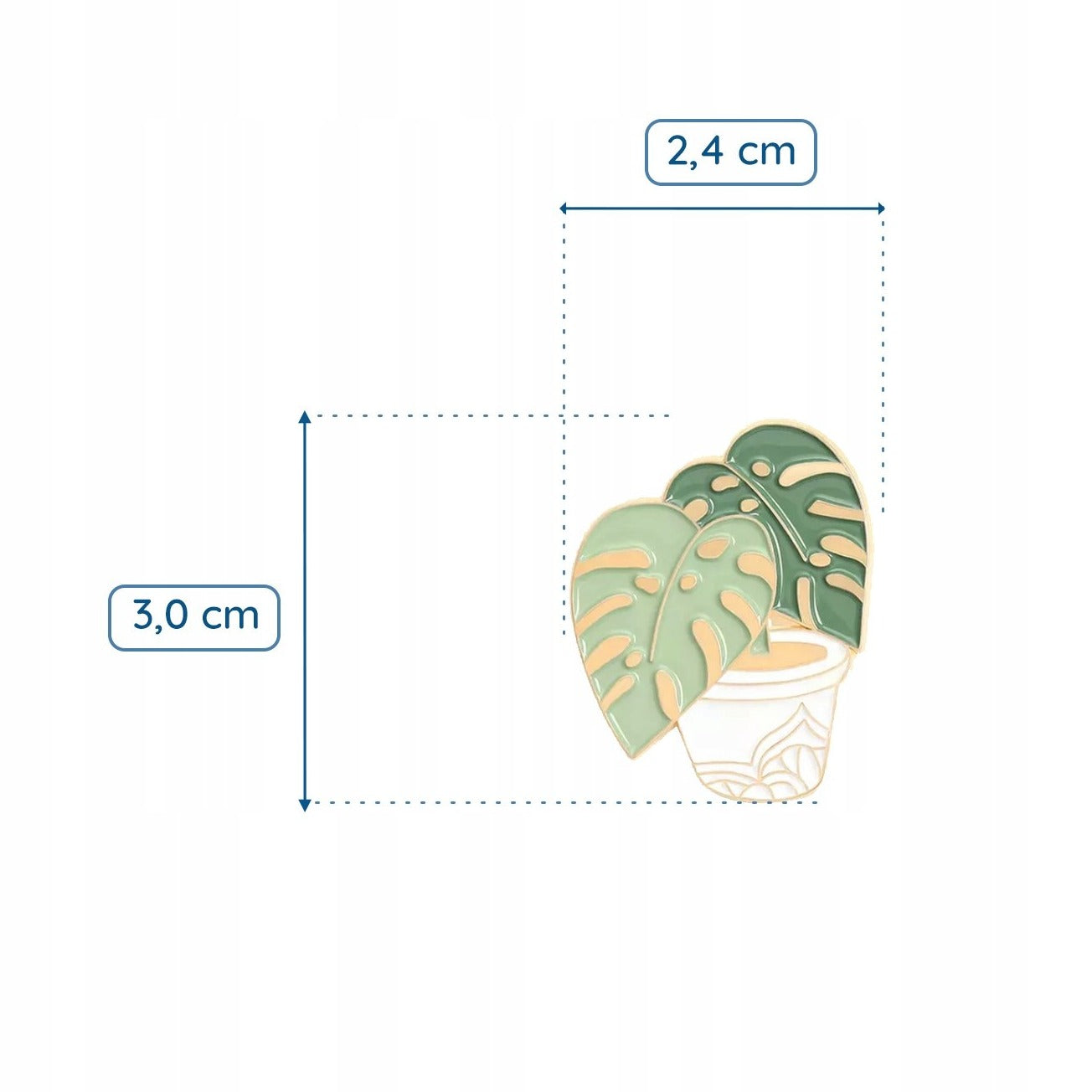 Plantă Monstera aurie într-un ghiveci