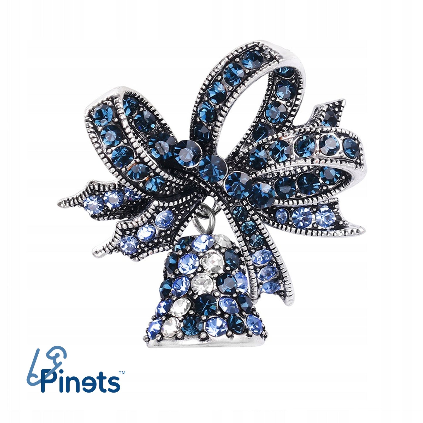 Broșă clopoțel de Crăciun