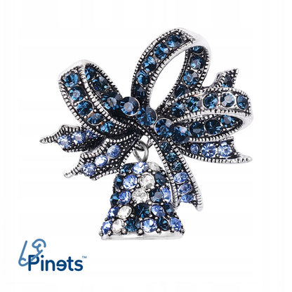 Broșă clopoțel de Crăciun