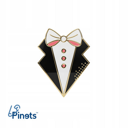 Broșă de nuntă - papion decorativ - cadou de nuntă