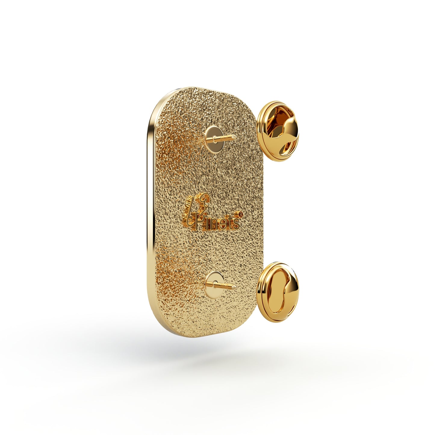 Semn zodiacal Leu - broșă cu zirconiu finisată cu aur de 14K