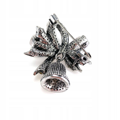 Broșă clopoțel de Crăciun