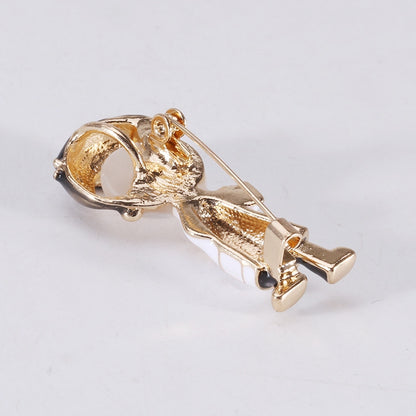 Doctor cu broșă stetoscop