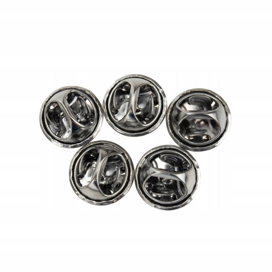 Închizătoare cu fluture negru - set de 5