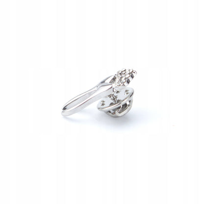 Dinte cu un știft de argint pentru coroană