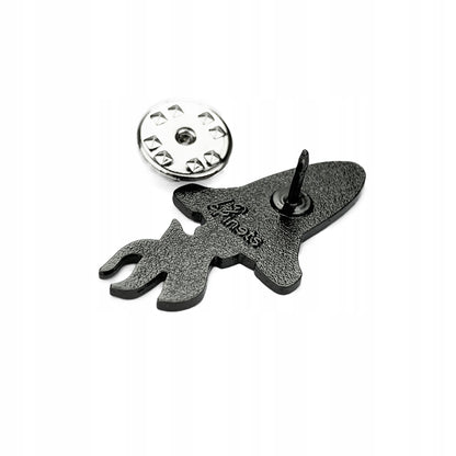 Rachetă spațială - broșă de colecție