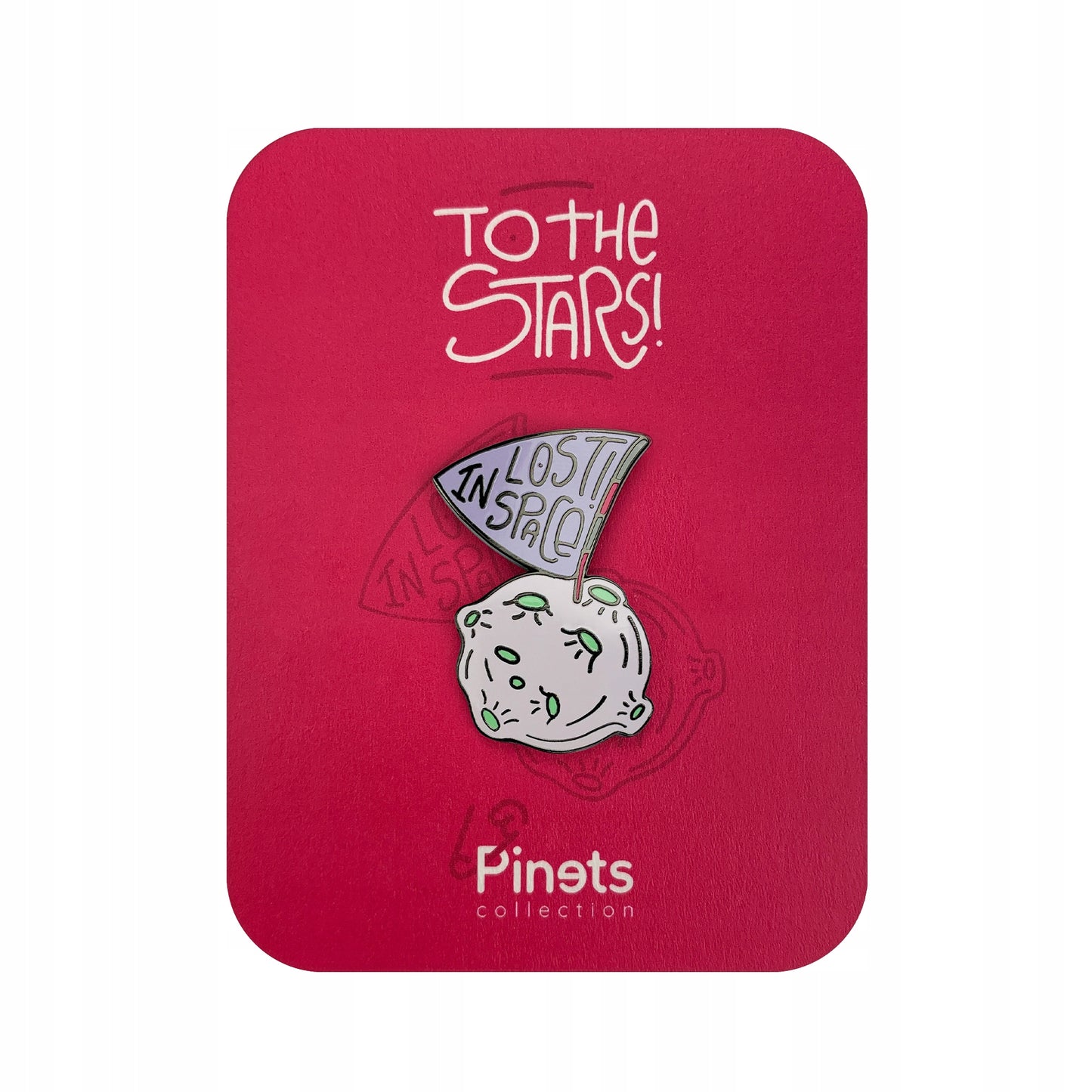 Meteorit „Pierdut în spațiu” - Insignă de colecționar