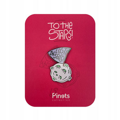 Meteorit „Pierdut în spațiu” - Insignă de colecționar