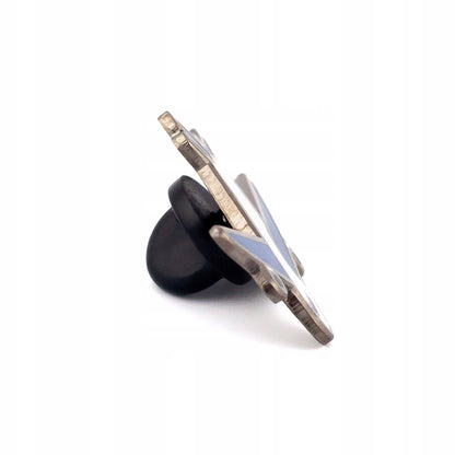 Avion alb și albastru - insignă pentru călător