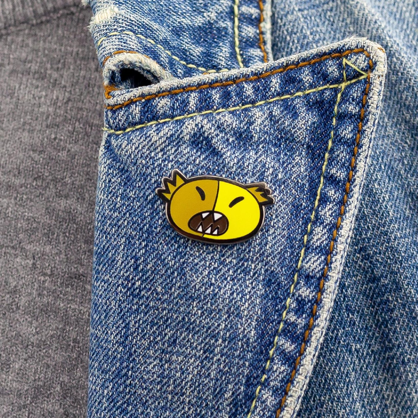 Rykercz Monstrul - o insignă proiectată de un copil