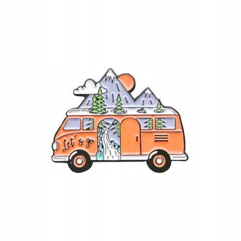 Insignă Camper Let's Go