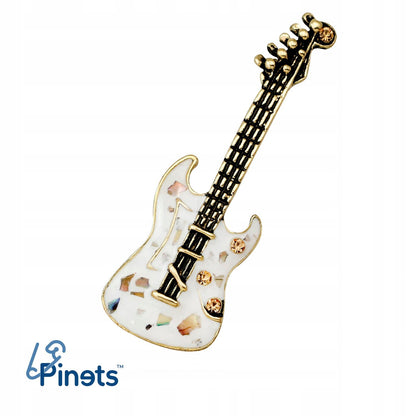 Gitara elektryczna broszka - Pinets Polska