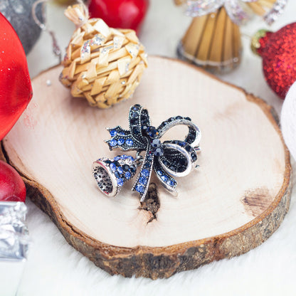 Broșă clopoțel de Crăciun