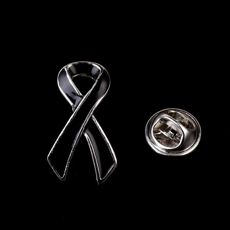 Wstążka żałobna czarno-srebrna - Pinets Polska