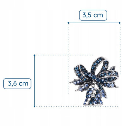 Broșă clopoțel de Crăciun