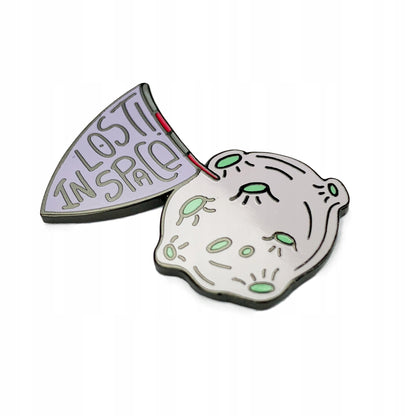 Meteorit „Pierdut în spațiu” - Insignă de colecționar