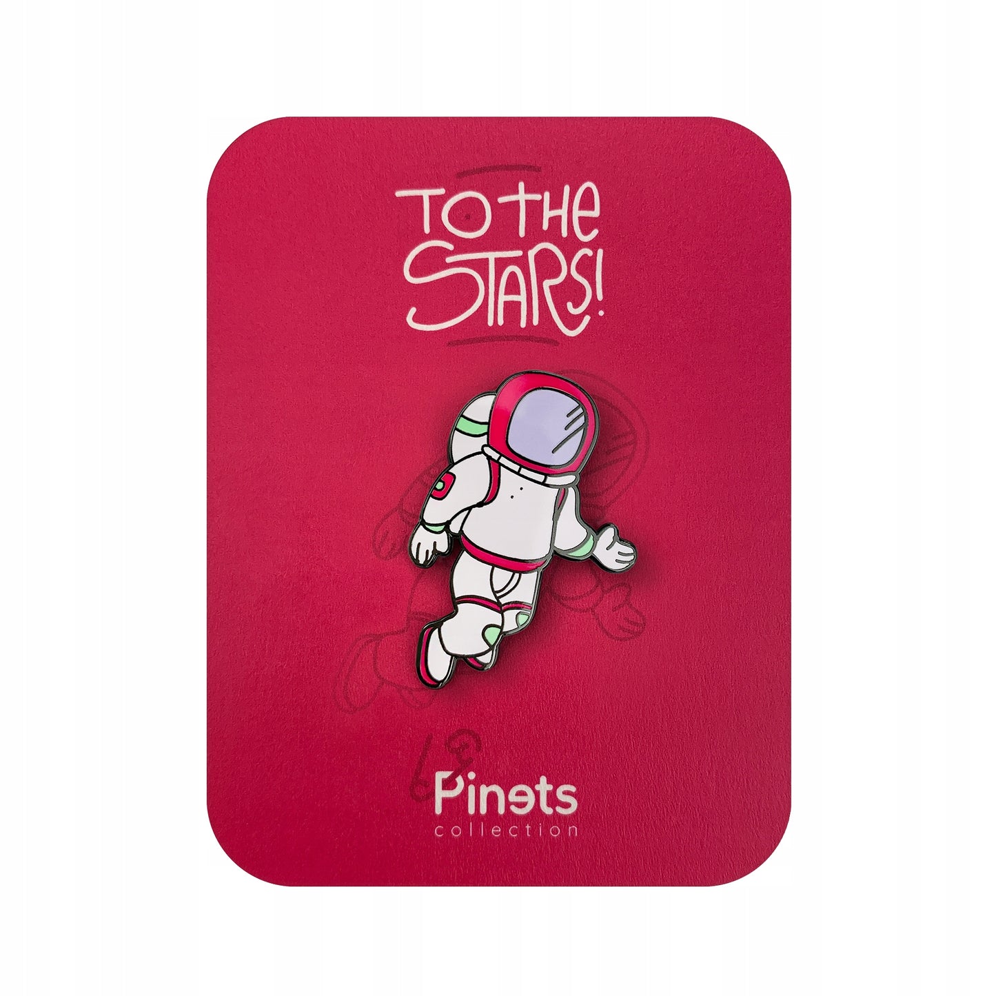 Cosmonaut - o insignă de colecție cu tematică spațială