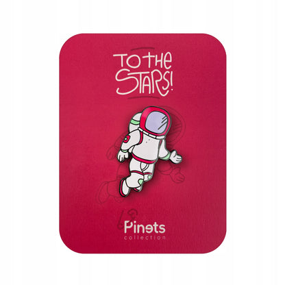 Cosmonaut - o insignă de colecție cu tematică spațială