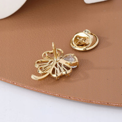 Trifoi placat cu aur - un ac norocos