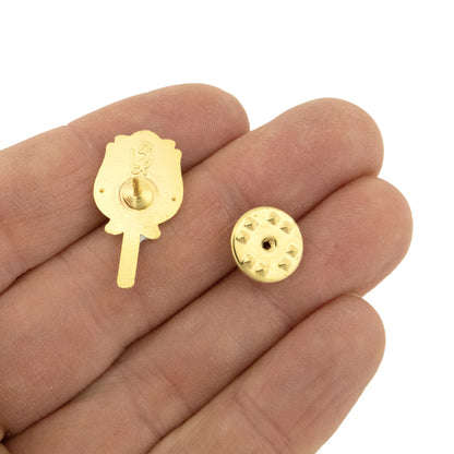 Insignă de nuntă - trandafir roz - cadou de nuntă